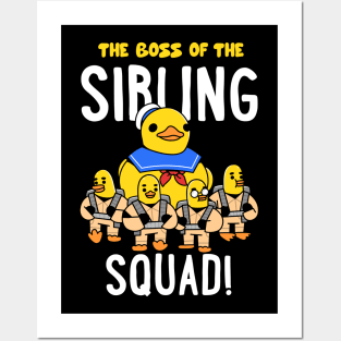 Eldest is the boss of the sibling squad Posters and Art